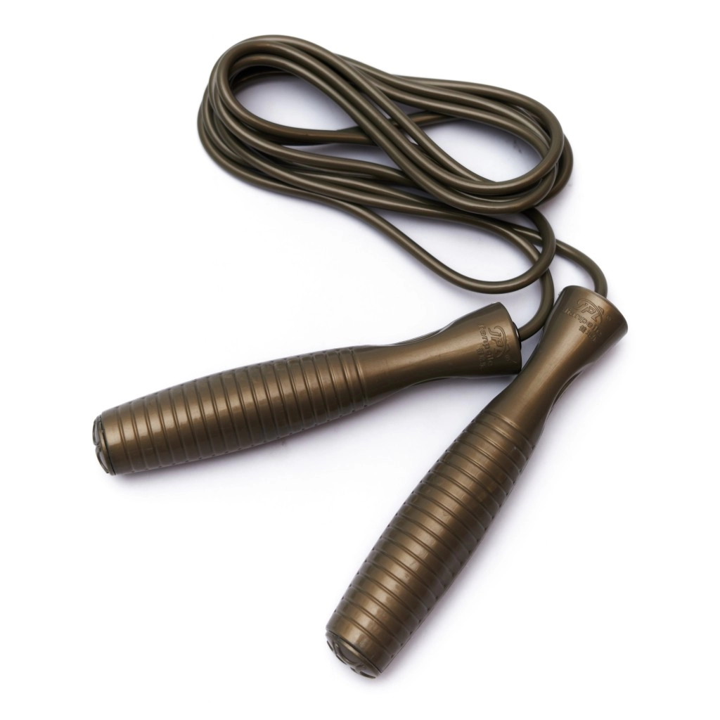 Скакалка 3,0 м  Lenwave lw-0814 (резиновый шнур, ручки пластик)