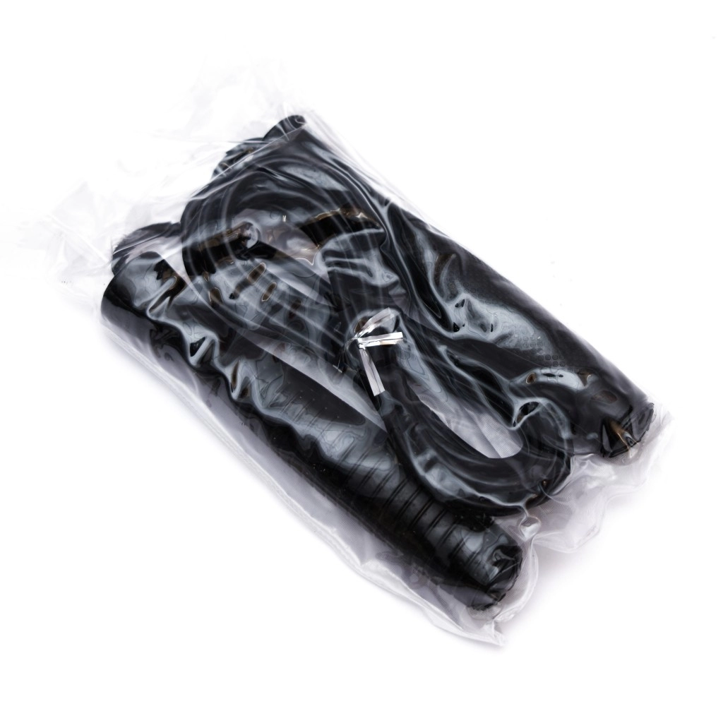 Скакалка 3,0 м  Lenwave lw-0814 (резиновый шнур, ручки пластик)
