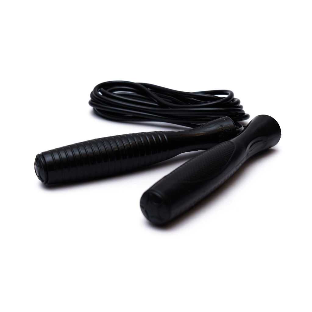 Скакалка 3,0 м  Lenwave lw-0814 (резиновый шнур, ручки пластик)