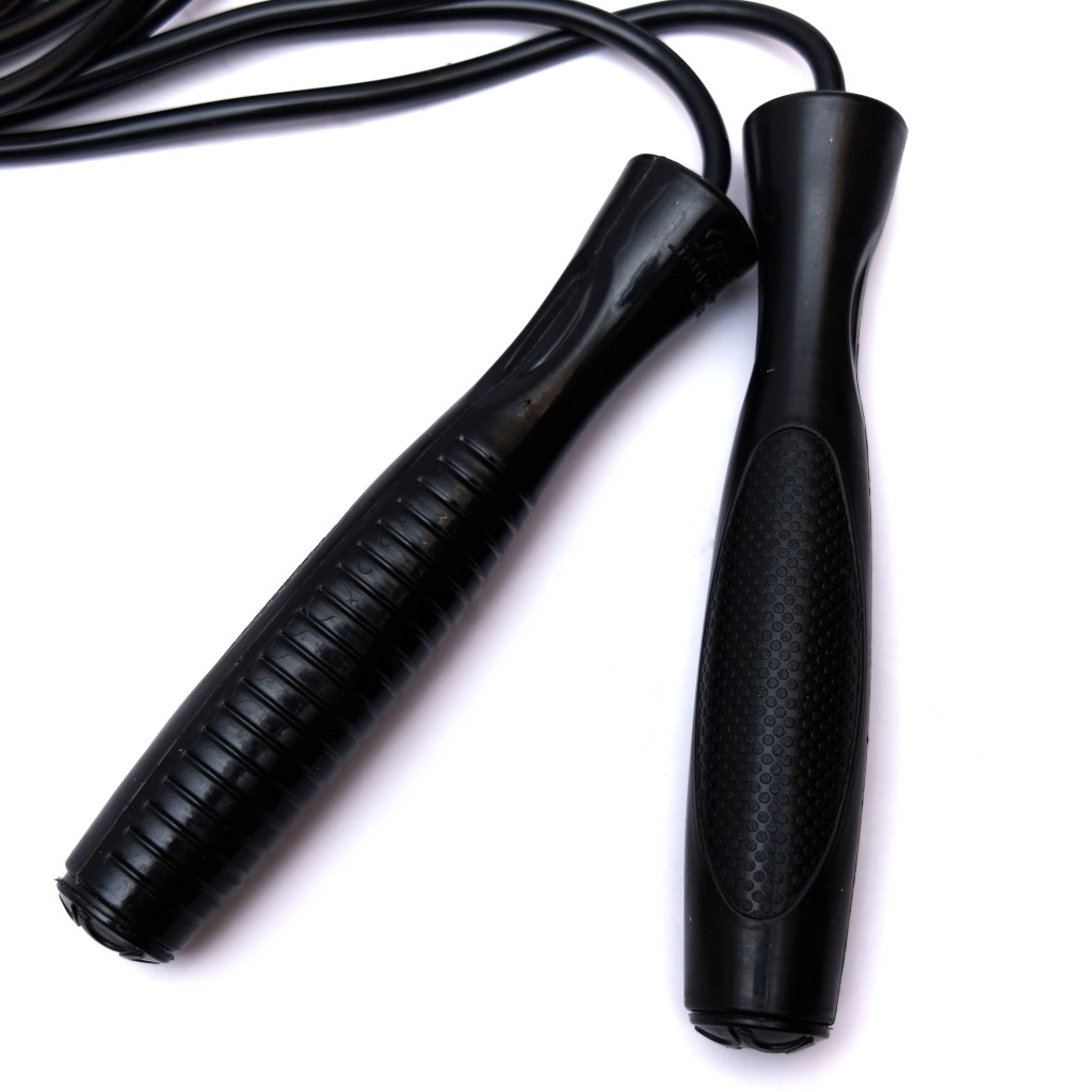 Скакалка 3,0 м  Lenwave lw-0814 (резиновый шнур, ручки пластик)