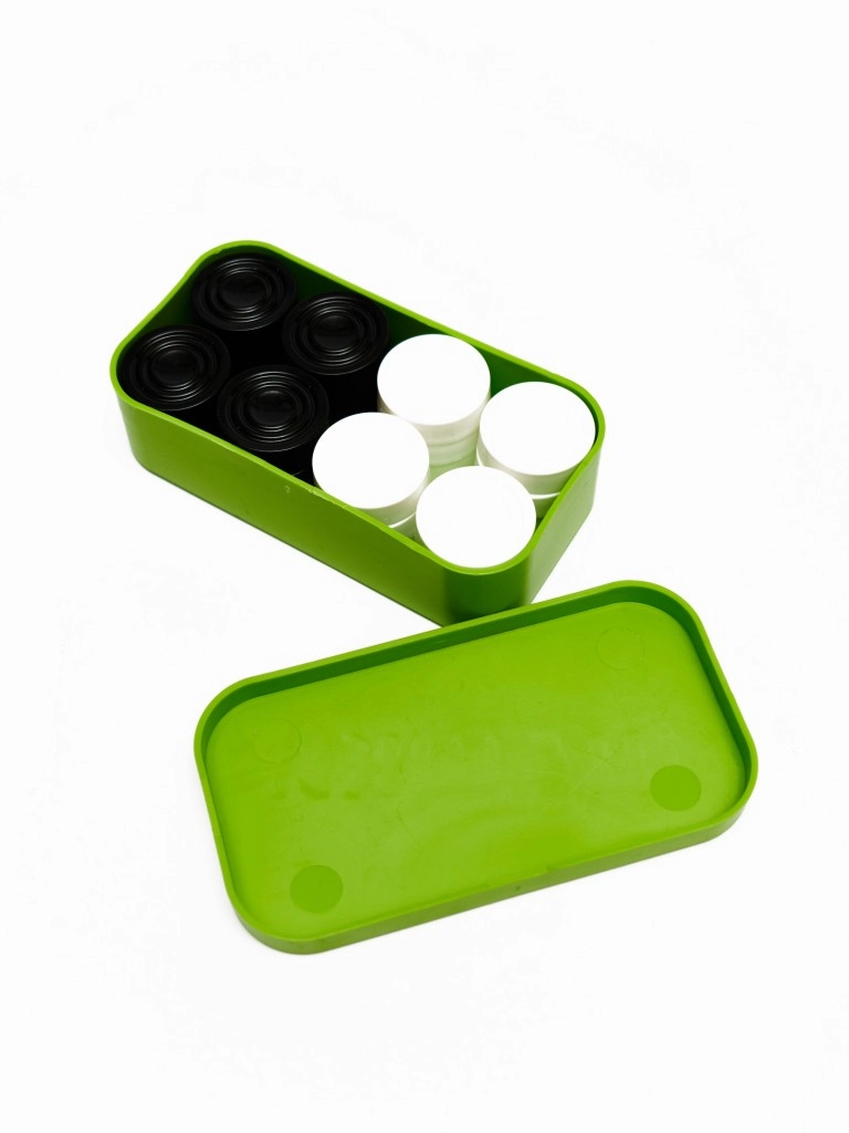 Шашки "Классические" пластик 2,8х0,9 см