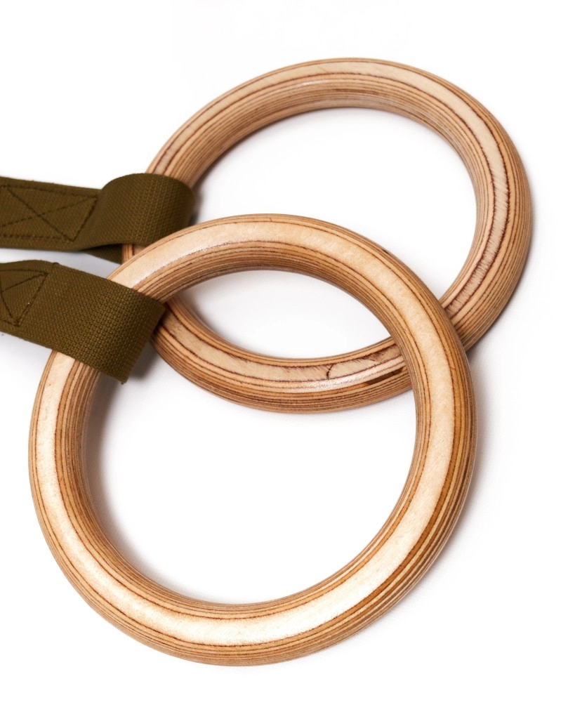 Кольца гимнастические взрослые 3 м с тросом Hurricane