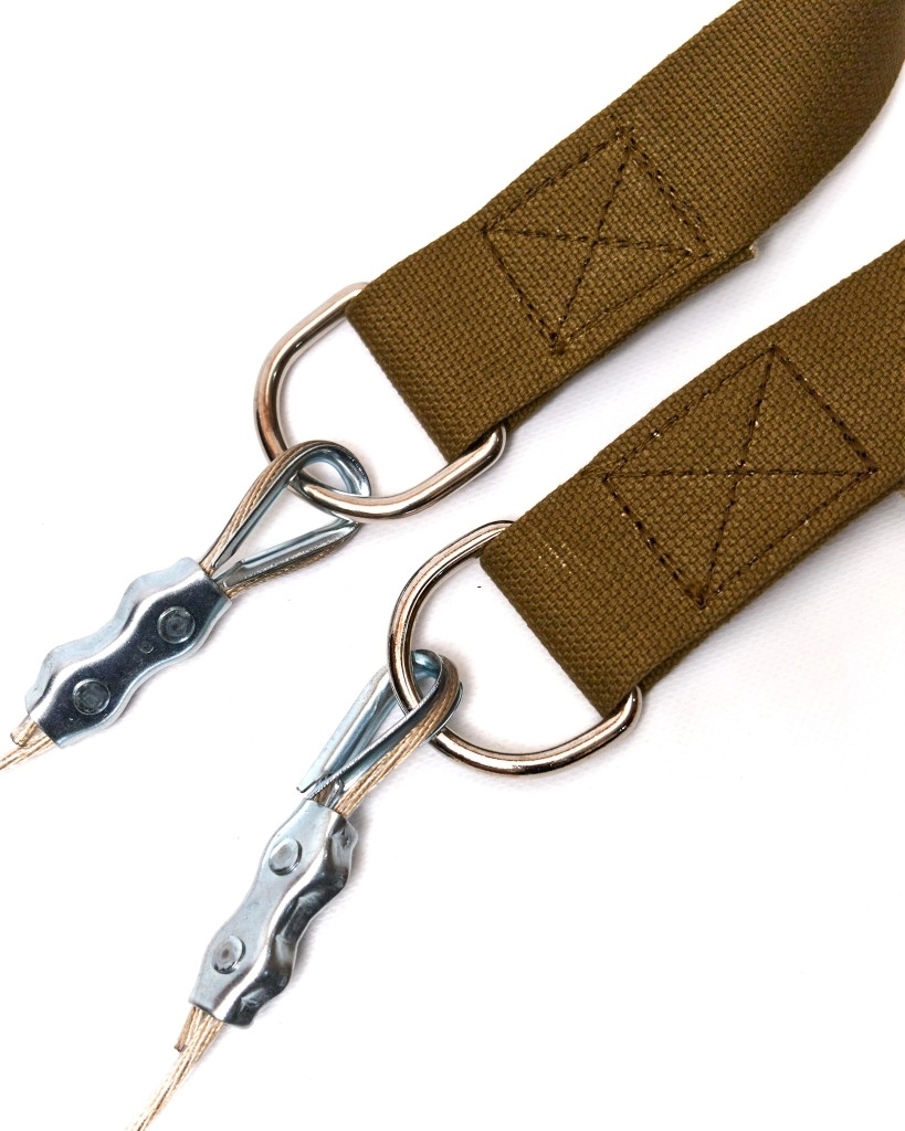 Кольца гимнастические взрослые 3 м с тросом Hurricane