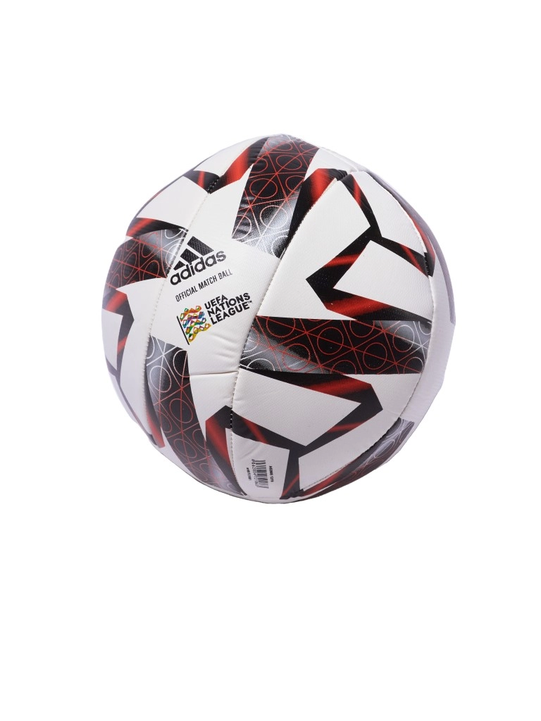 Мяч футбольный Adidas official match ball UEFA nation leagua, р.5 (бело/красный)