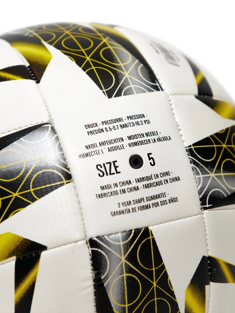 Мяч футбольный Adidas official match ball UEFA nation leagua, р.5 (бело/жёлтый)