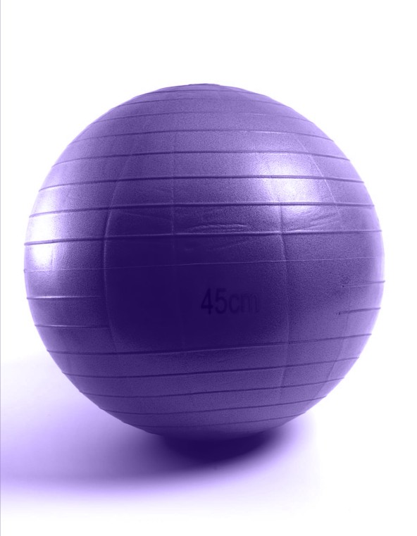 Фитбол Gym Ball 45 см (цвет фиолетовый)