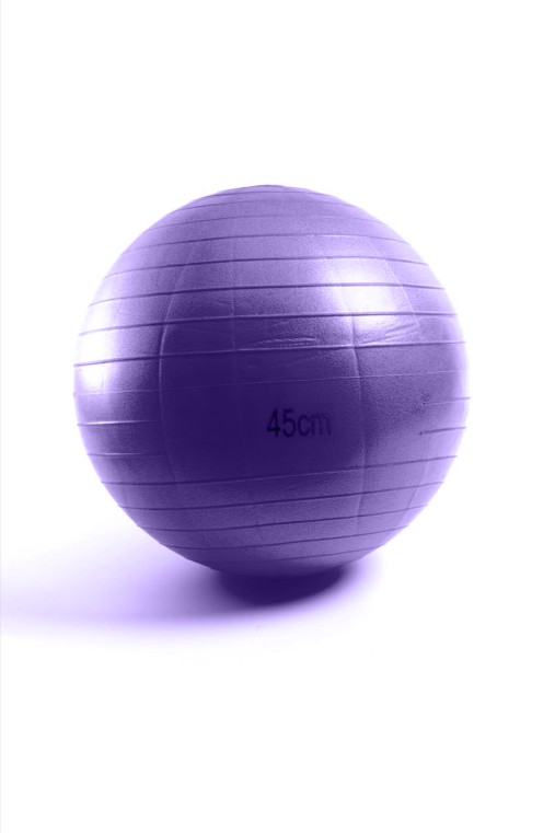 Фитбол Gym Ball 45 см (цвет фиолетовый)