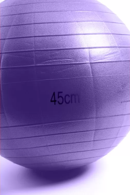Фитбол Gym Ball 45 см (цвет фиолетовый)