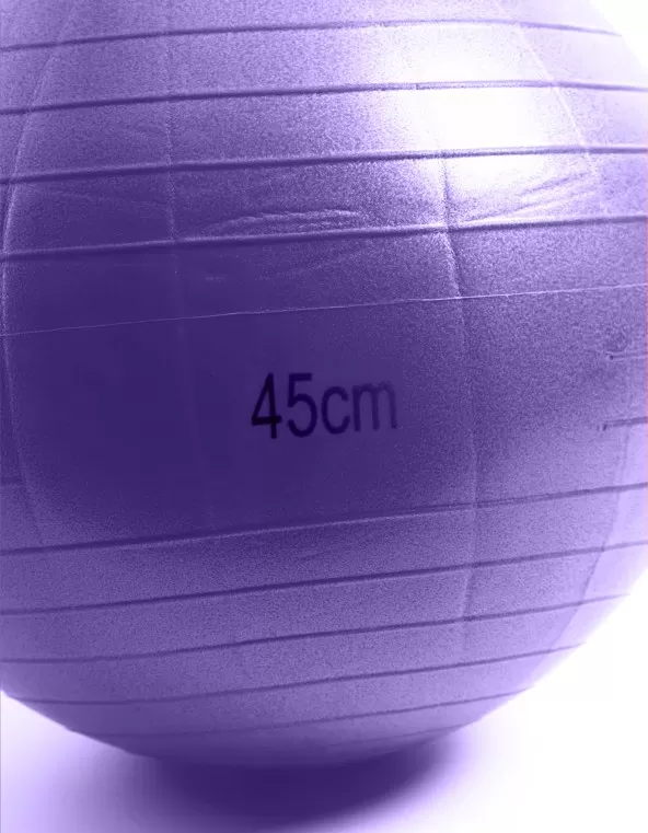 Фитбол Gym Ball 45 см (цвет фиолетовый)