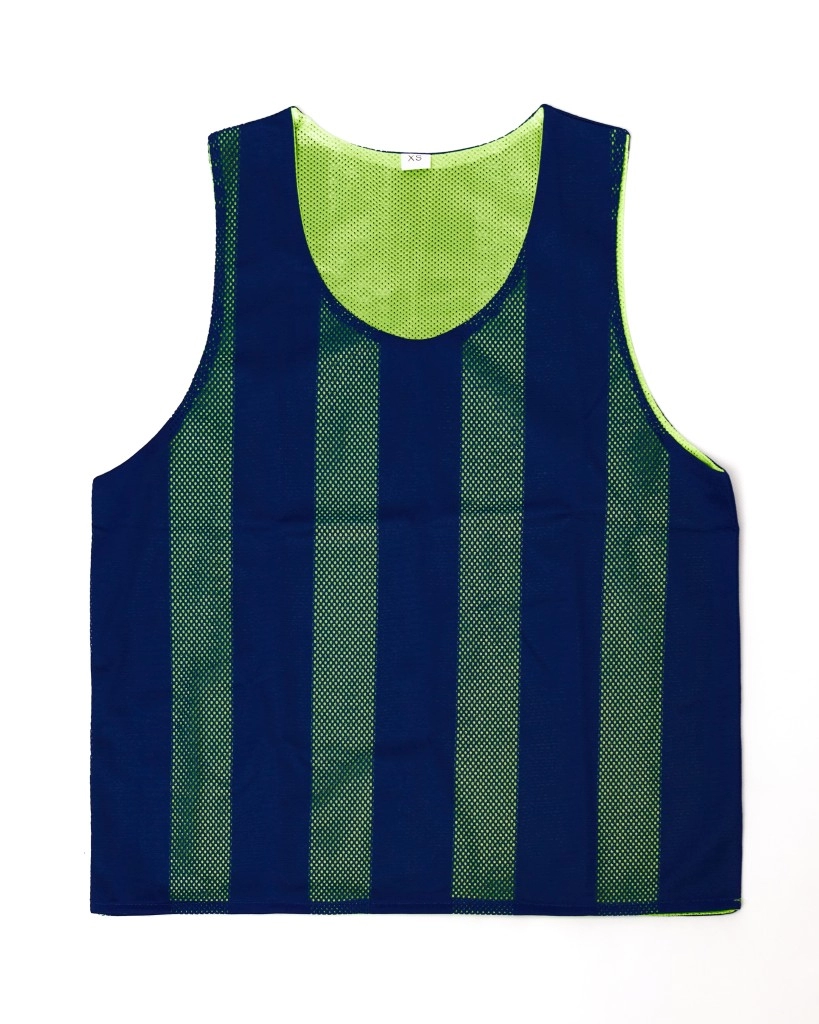 Манишка двухсторонняя NONAME цвет сине-салатовый