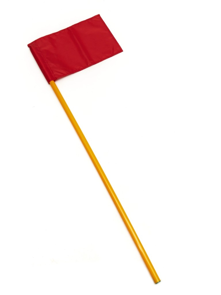 Флаг расцвечивания красный 47х30 см