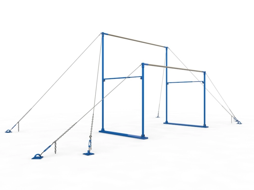 Брусья женские разновысокие (жерди стеклопластик) Hurricane