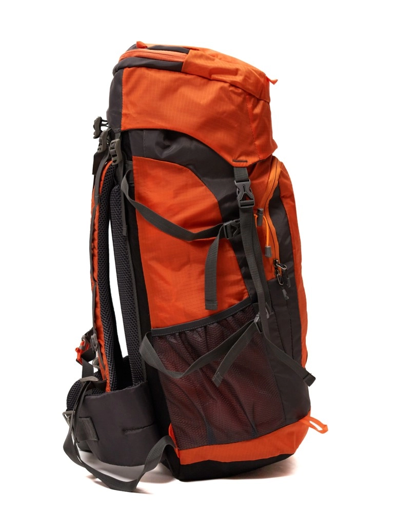 Рюкзак туристический 65 л оранжевый