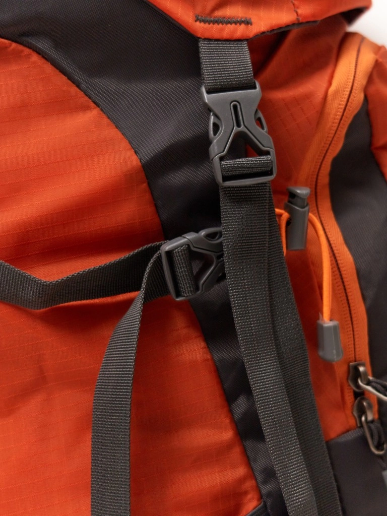 Рюкзак туристический 65 л оранжевый