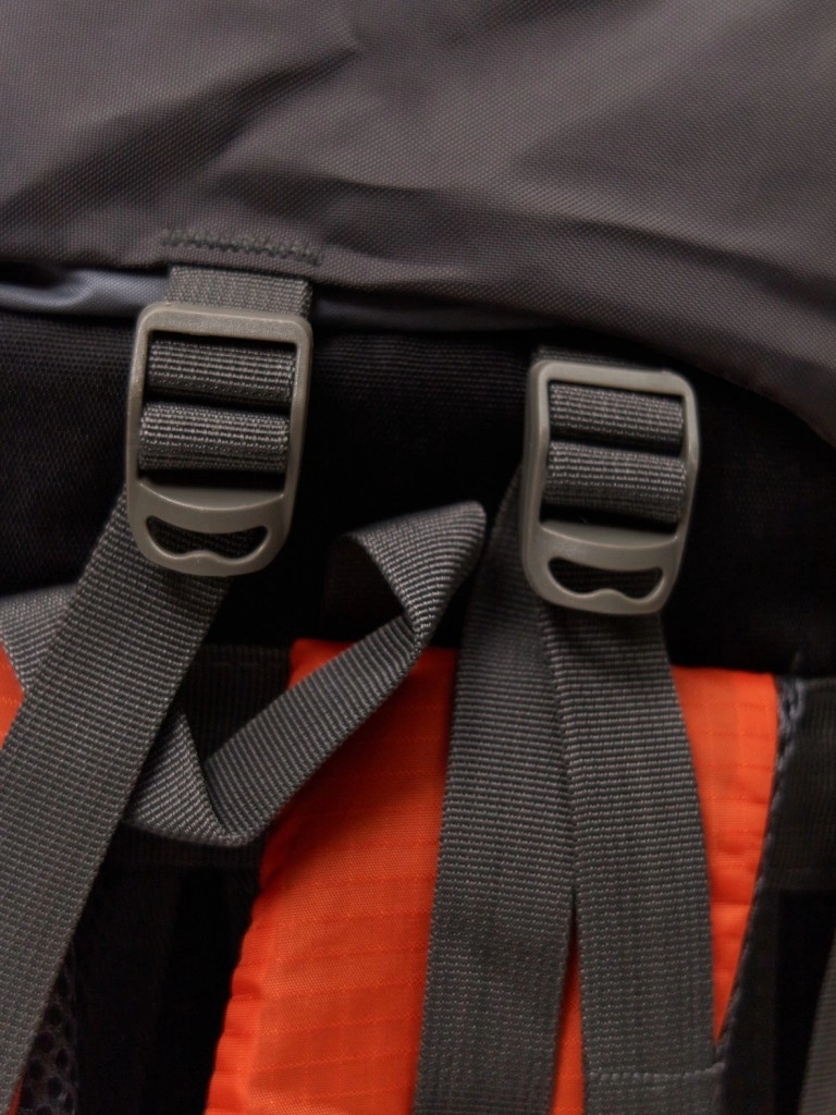 Рюкзак туристический 65 л оранжевый