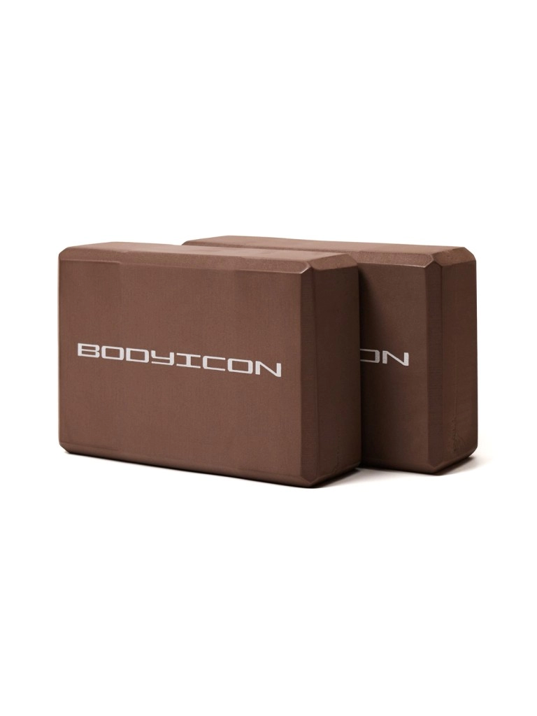 Блок для йоги BODY ICON (пара) (Caribou)