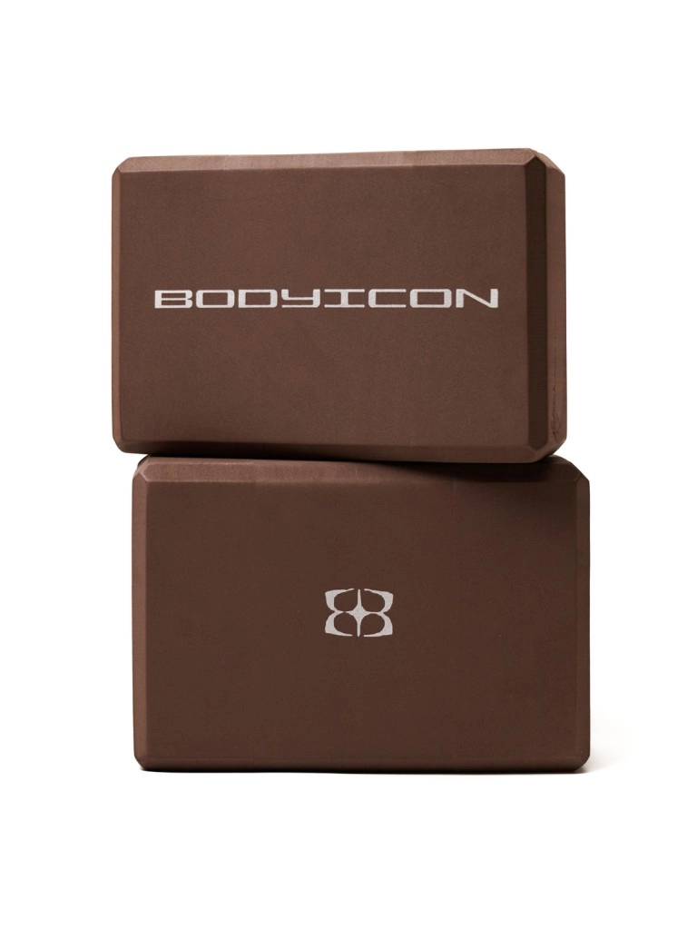 Блок для йоги BODY ICON (пара) (Caribou)