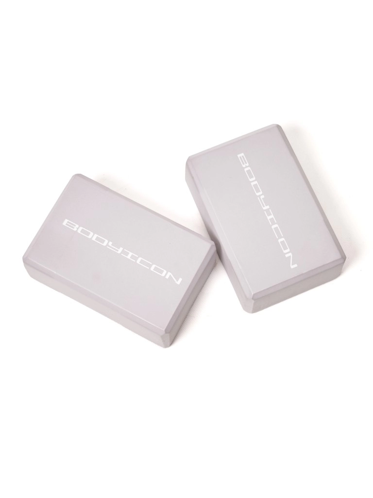 Блок для йоги BODY ICON (пара) (Vapor Blue)