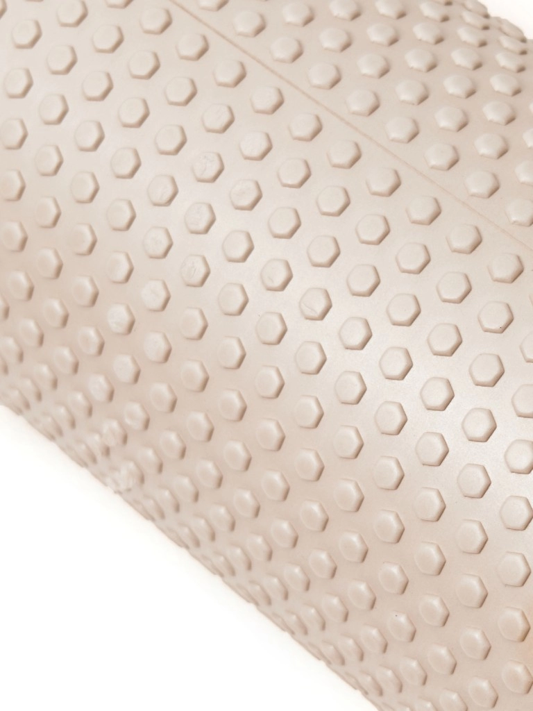 Ролик массажный для йоги BODY ICON (Oatmeal)