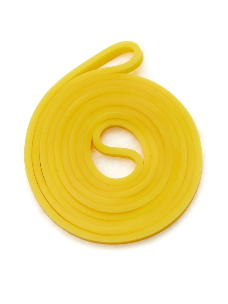 Эспандер ленточный BODY ICON 1-10 кг жёлтый (длин.- 208 см, шир.- 0,64 см, толщ.- 0,45 см)