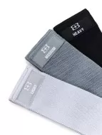 Набор тканевых фитнес-резинок BODY ICON (Set Gray)