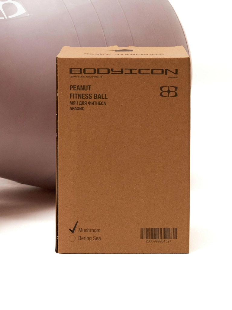 Фитбол арахис BODY ICON (Mushroom)