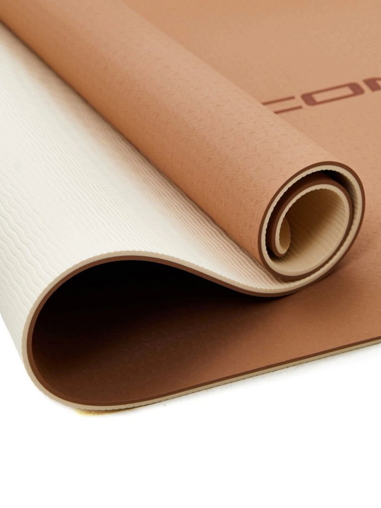 Коврик для йоги BODY ICON 183x61х0,6 см (Mocha Mousse)