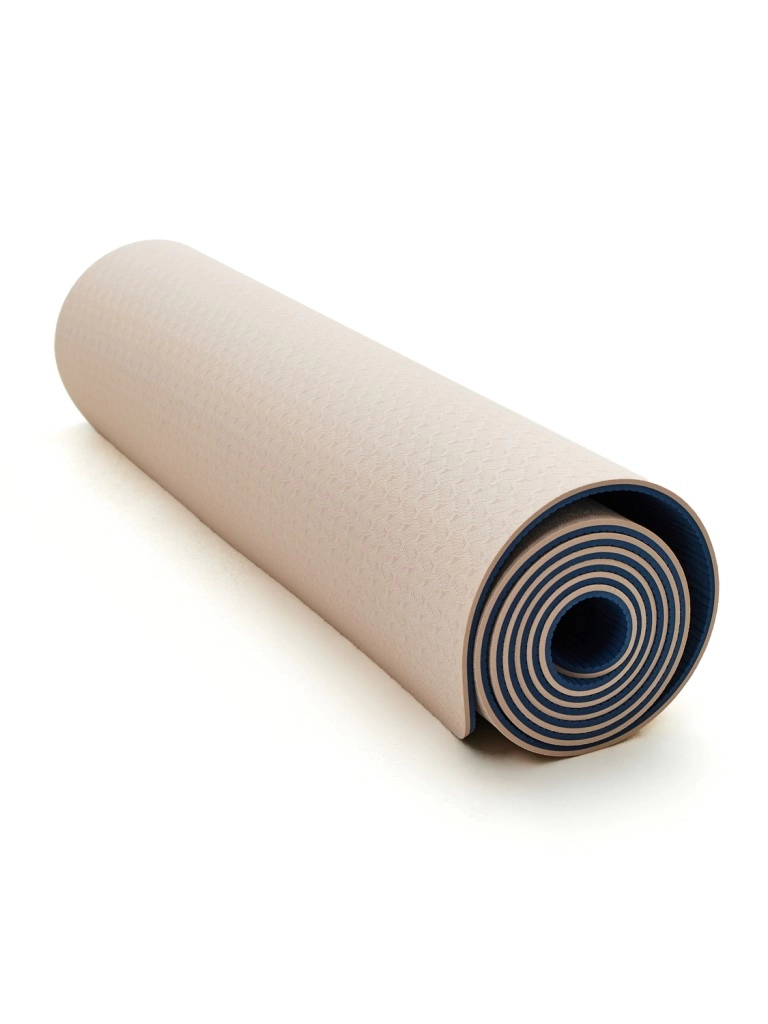 Коврик для йоги BODY ICON 183x61х0,6 см (Mushroom)